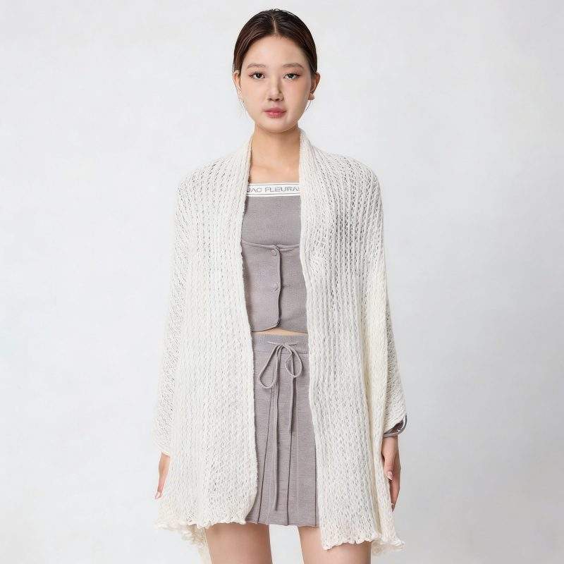 Women’s Knit Wool Scarf Neck Warmer Warm & Minimalist - Image 3