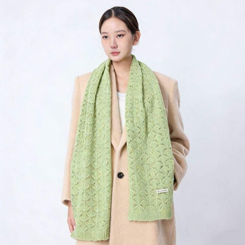 Knit Openwork Scarf Comfortable & Stylish for Fall Winter