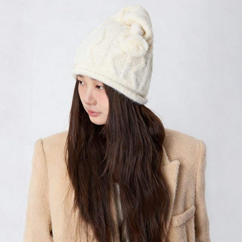 Women’s Knit Beanie Hat Warm Casual & Versatile for Fall Winter - Image 2