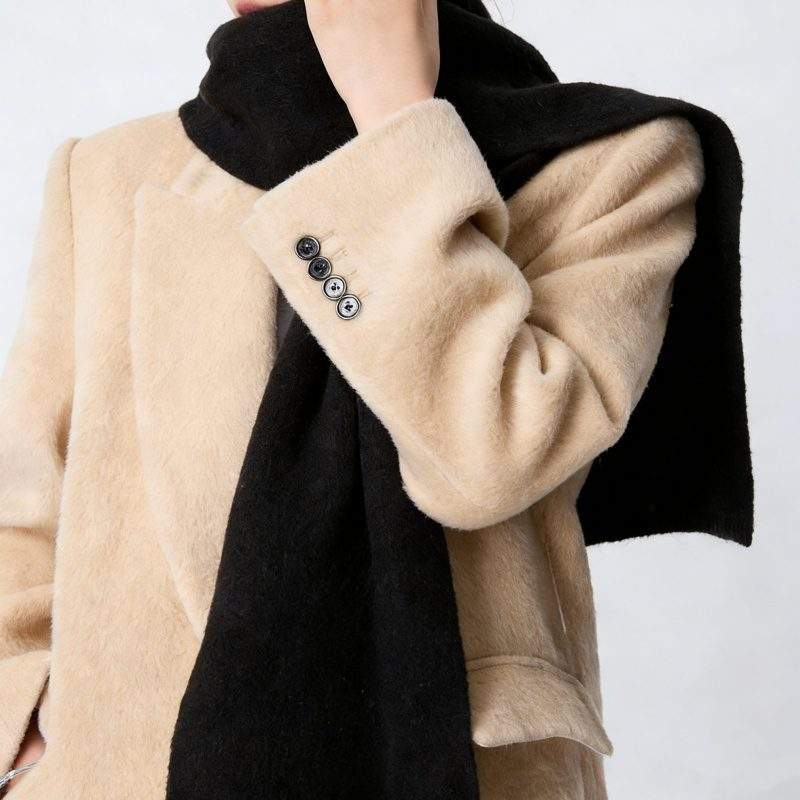 Women’s Cashmere Scarf Soft Comfortable Minimalist Warm Scarf - Image 4