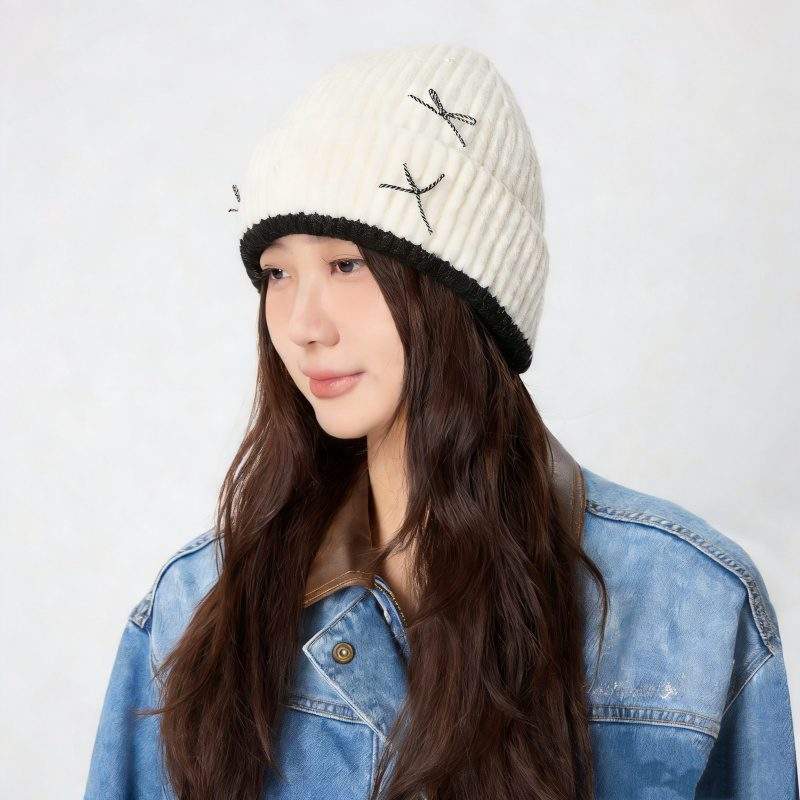 Women’s Knit Beanie – Warm & Soft Winter Wool Hat - Image 3