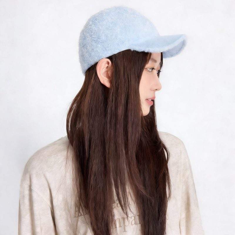 Knitted Wool Baseball Cap – Warm Casual Winter Hat - Image 3